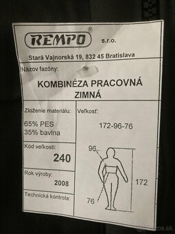 Pracovny overal zeleny - 6