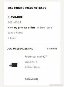 LOUIS VUITTON duo Messenger bag - 6