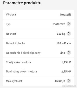 Bežecký pás , pás na behanie - 6