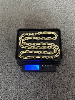 Zlata retiazka anker pilka 14k 585/1000 167g - 6