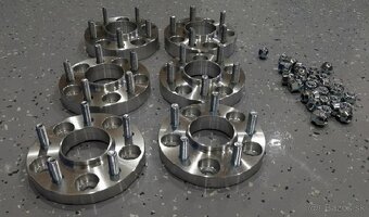 Rozsirovacie podlozky, strieborne, cierne, nizke ceny - 6