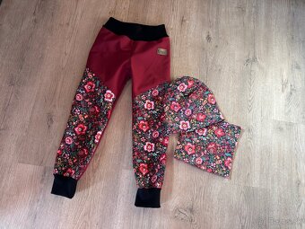 Softshellove nohavice s flisom 80-140 - 6