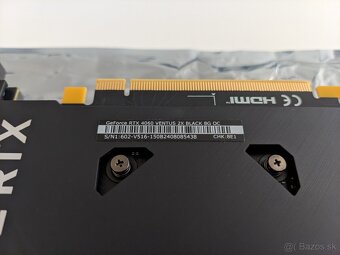 MSI GeForce RTX 4060 VENTUS 2X BLACK OC 8GB v záruke - 6