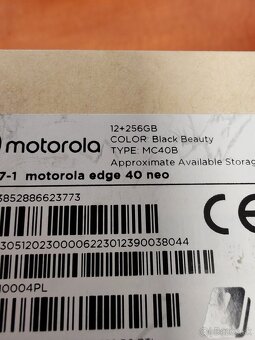 Motorola Edge 40 Neo 12GB/256GB - 6