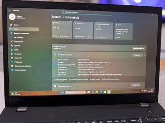 Lenovo ThinkPad T590 i5/8GB/256GB SSD Windows 11 + darček - 6