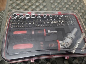 Skrutkovač sada – račňový, imbusový, plochý, krížový a torx, - 6