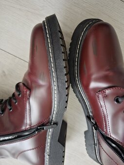 Clenkove topanky, vel.39 burgundy - 6