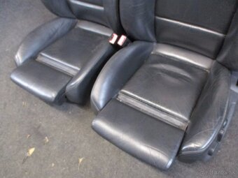 RECARO kožený interiér Audi A4 S4 B6 8E LEDER BLACK - 6