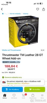 Thrustmaster TS-XW SERVO BASE + TM Leather 28 GT - 6
