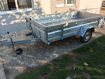 Predám Prívesný vozík v záruke.do 750kg - 6