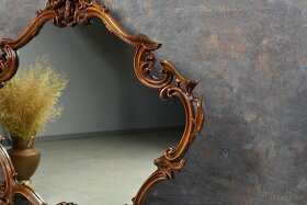 Bohato zdobené zrkadlo 127 x 120 cm - 6