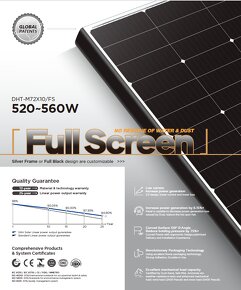 Fotovoltaické panely DAH Solar  s technológiou Full Screen - 6