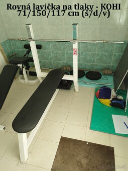 Posilňovacie zariadenia a činky - 6