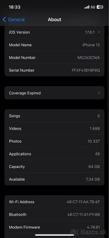 Iphone 12 64 GB biely - 6