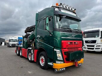 Volvo FH 500 - 8x4 – Tahač + HR-Fassi 1350 + Fly-Jib–EURO 6 - 6