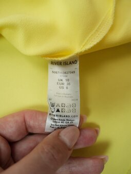 Saténové šaty River Island, veľ.S/menšie M - 6