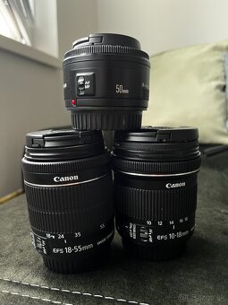 Canon EOS 700D + 3 objektívy + príslušenstvo - 6