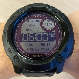GARMIN Instinct 2X solar BLACK TACTICAL - 6