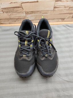 Asics 46 - pánske čierne tenisky - 6