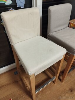Predám barové stoličky IKEA HENRIKSDAL - 6