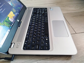 notebook HP 450 G4 - Core i5-7200u, 8GB, 256GB SSD, W10 - 6