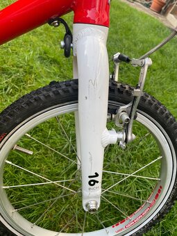 Woom 3 cerveny bicykel - 6