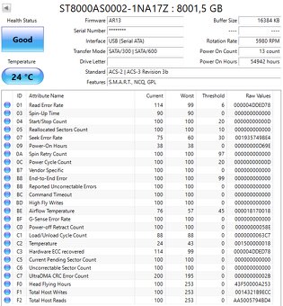 Seagate archive HDD - 8TB - 6