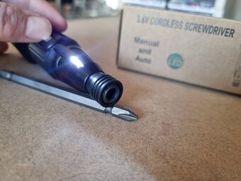 Predám nový elektrický skrutkovač LSD01 - 6