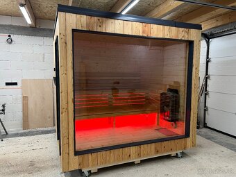 Venkovní finská sauna - 6