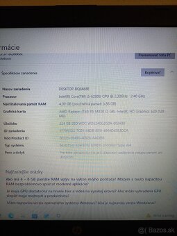 Notebook HP Intel(R) Core(TM)i5 - 6200 - 6