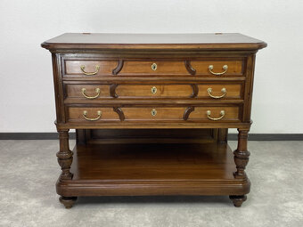 Starožitná komoda s výklopným platom - 6