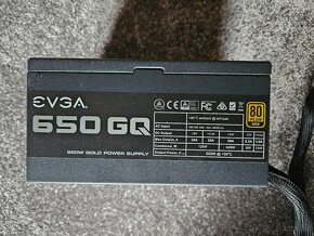 Zdroj EVGA 650 GQ - 6