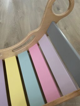 Montessori hojdačka dúhová - ELIS Design - 6