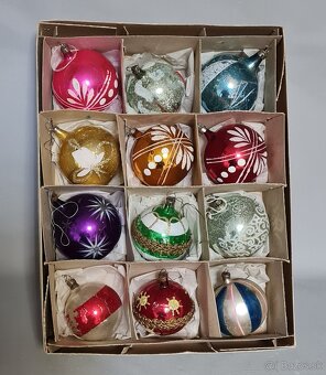 Retro Vianočné ozdoby a svetielka - 6