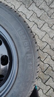 Letné gumy na diskoch 185x60 R14 - 6