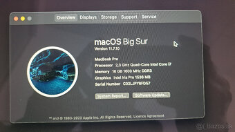 MacBook Pro 15.4" A1398 2015 i7 16G 512G - 6