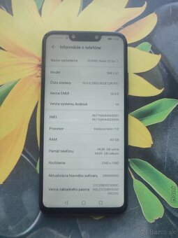 Predám Huawei máte 20 Lite - 6