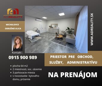 AD REALITY - NA PRENÁJOM - Obchodné priestory na Okružnej ul - 6