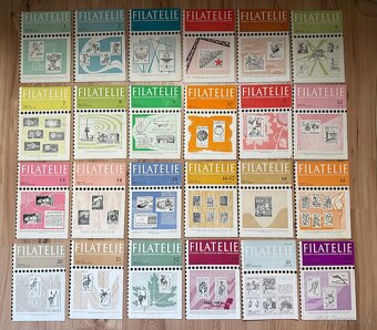 Filatelistická literatúra časopisy Filatelie r.1962-68 - 6