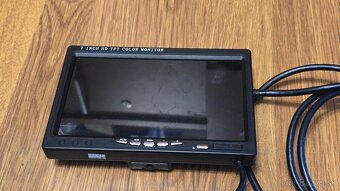 7" mini monitor LCD HDMI, VGA, AV - napájanie 12V - 6