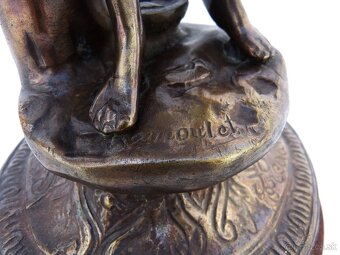 Bronzová Socha - Kováč - sign. Rancoulet - 6