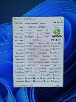 Nvidia Geforce GTX 1660 Ti OC - 6