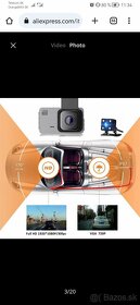 auto kamera 4k predná +zadná +kabeláž - 6