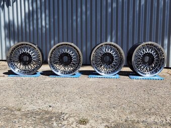 Remotec 16" 5x120 Bmw e9 e12 e23 e24 e28 e32 e34 cerna/lesk - 6