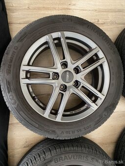 Nove disky Dezent a letne pneu Barum Bravuris 205/55 R16 - 6