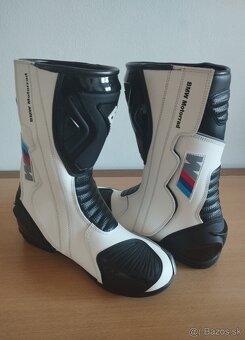 Moto Kožené Čižmy BMW Motorrad Velkost 41 - 6