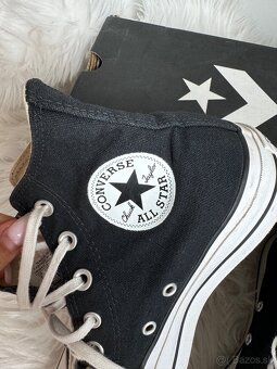 Converse cierne tenisky - 6