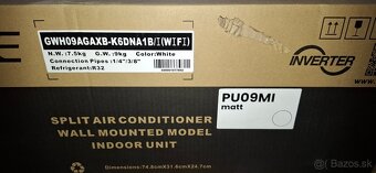 GREE Pular WIFI 2,5 kW - 6