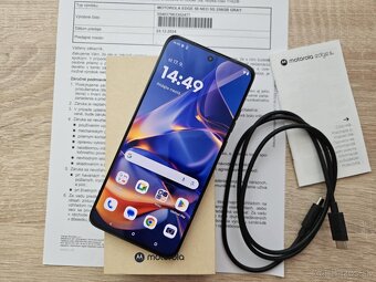 Motorola Edge 50 Neo,8GB/256 GB,sivy,ako novy,zaruka - 6