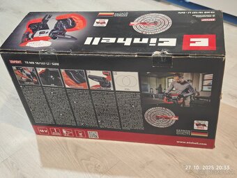 Ručná aku pásová píla Einhell TE-MB 18/127 - 6